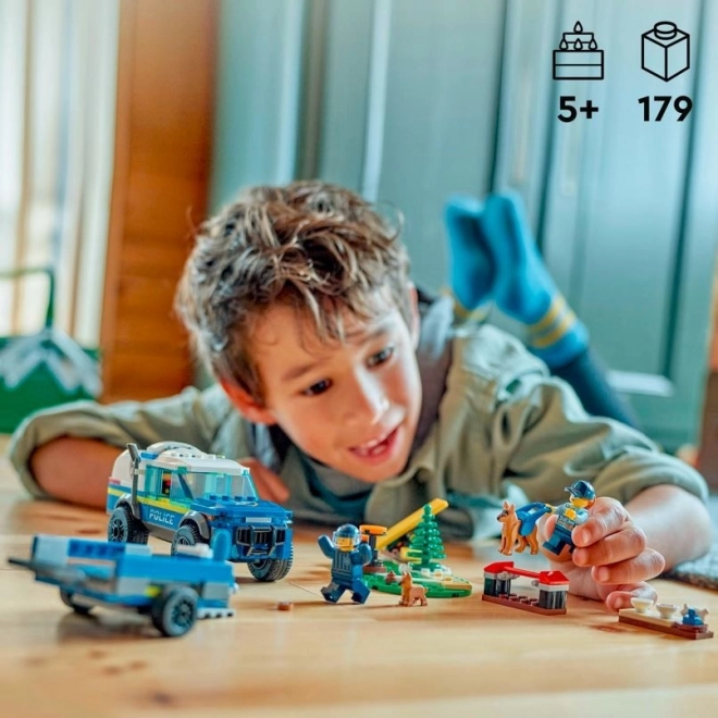 LEGO® City 60369 Mobiele trainingsplaats voor politiehonden