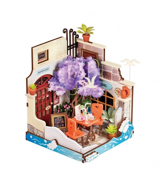 Miniatuurhuisje Zeevakantie Restaurant