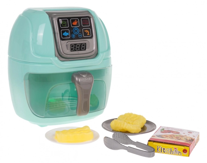 Heteluchtfriteuse met effecten 19 cm