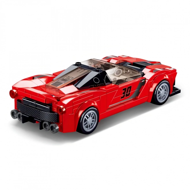 Sluban Modellen M38-B0955 Rode Italiaanse sportwagen