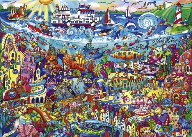 Puzzel 1000 stukjes Magische zee