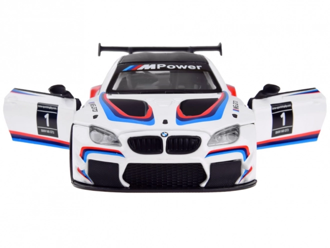 Metalen model van sportauto BMW M6 GT3