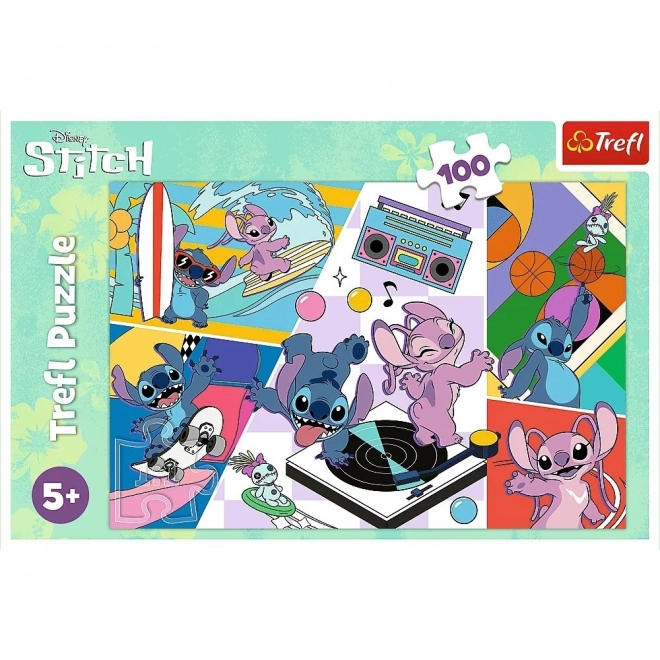 Puzzel 100 stukjes Lilo en Stitch Disney Trefl