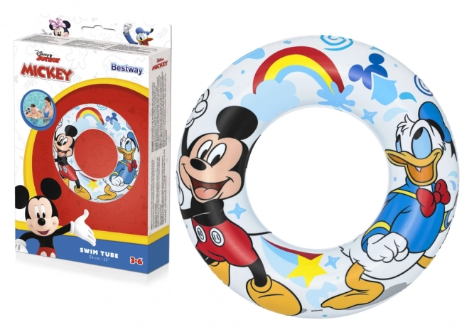 Opblaasbare Zwemband Mickey Mouse voor Kinderen