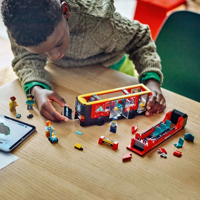 LEGO City 60407 Rode Dubbeldekker Sightseeing Bus