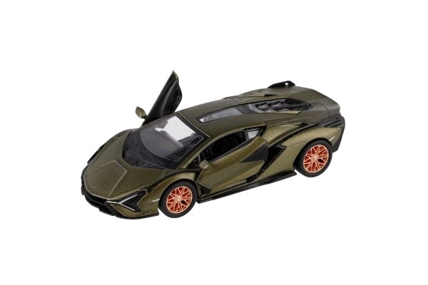 Auto Kinsmart Lamborghini Sián FKP 37 metaal/plastic 13cm mix kleuren