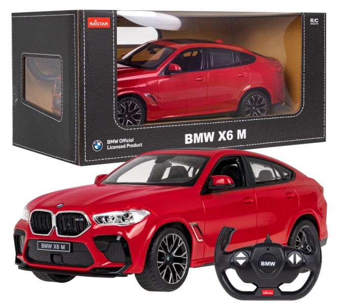 R/C BMW X6 M 1:14 RASTAR – Rood