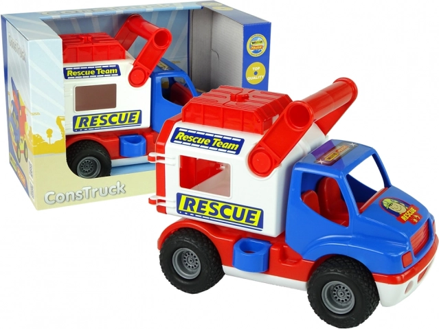 Reddingsauto ConTruck blauw-wit POLESIE