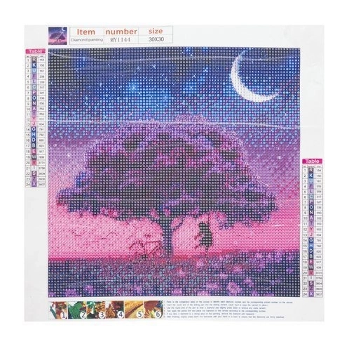 Set voor diamant schilderen - nacht