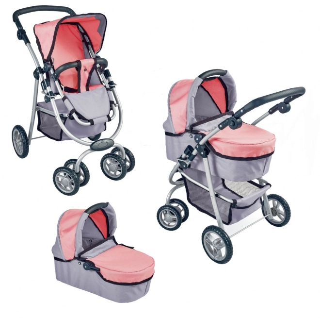 Kinderwagen voor poppen 3 in 1