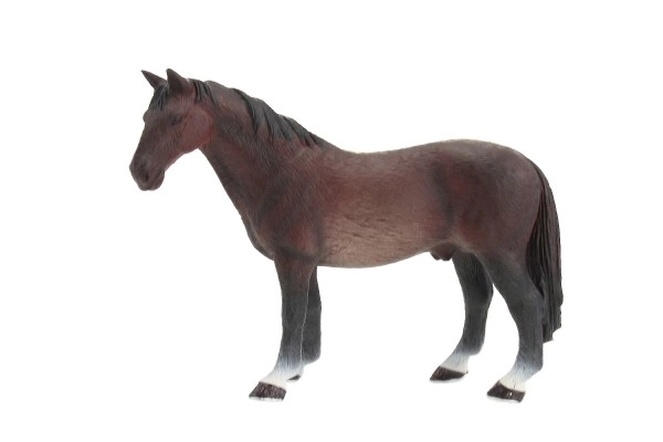 Plastic paardenfiguur 15 cm - 4 kleuren