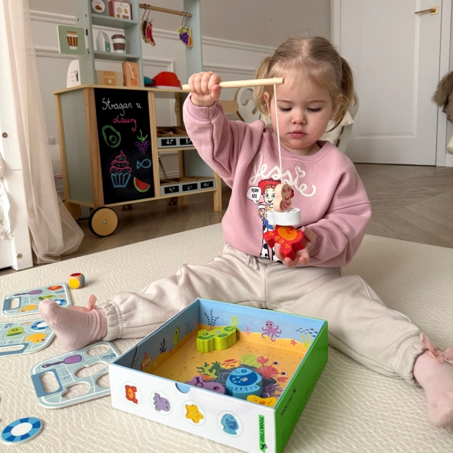 Tooky Toy spel vissen vangen