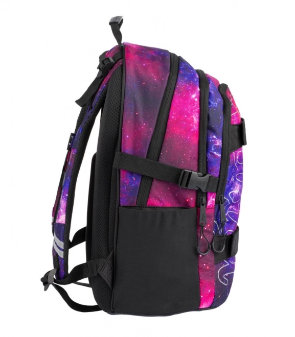 BAAGL 3 SET Skate Galaxy: rugzak, etui, zak