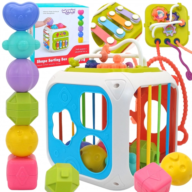 Woopie educatieve activiteitenkubus voor kinderen