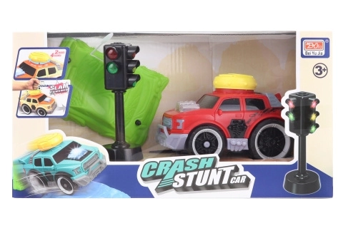 Batterijauto + stoplicht