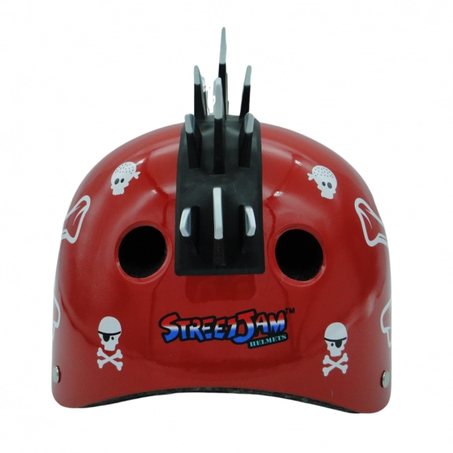 Piraat Helm Rood - maat S