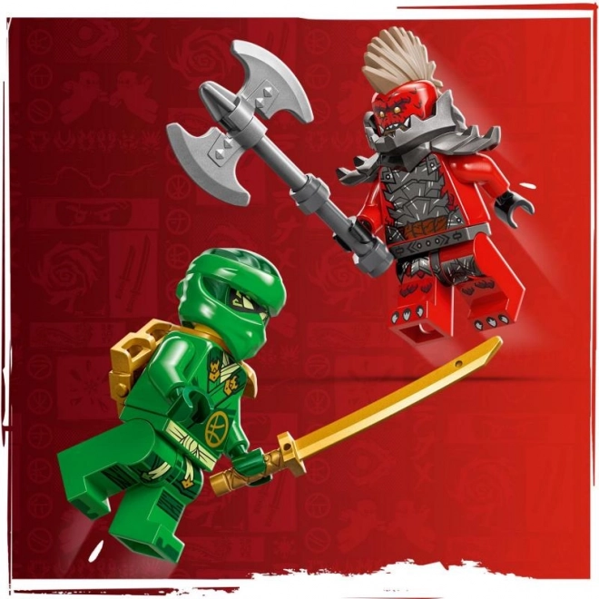 Lego Ninjago groene bosdraak van Lloyd