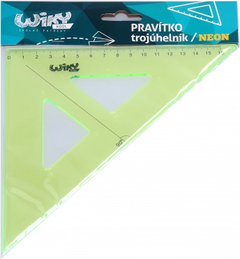 haakse driehoek neon 16 cm