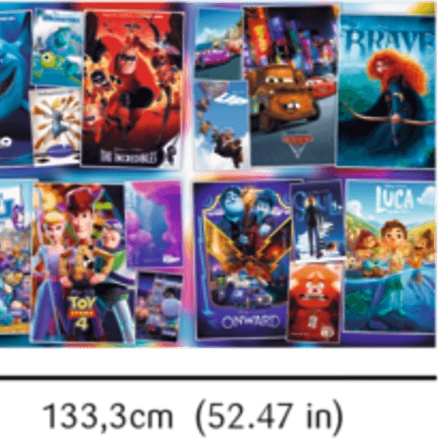 TREFL Puzzel Epische Galerie Disney Pixar 6000 stukjes