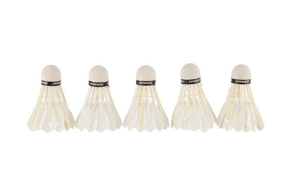 Shuttles / Mandjes voor badminton pluim 5 stuks in buis 6,5x19,5x6,5cm