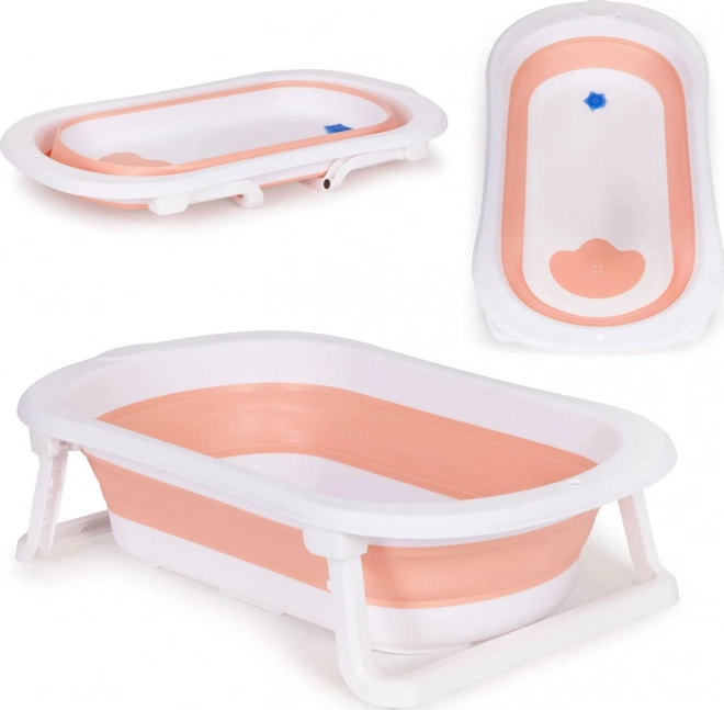ECOTOYS Inklapbaar badje, roze