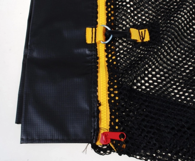 SkyRamiz Groene veiligheidsnet voor tuintrampoline 244 cm/8FT 6 paal tunnels