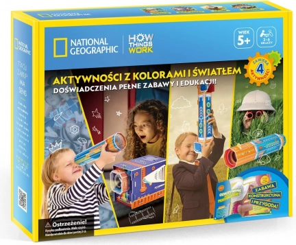3D-puzzelset met kleuren en licht