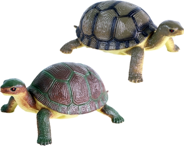 Plastic schildpad 12 cm - verschillende soorten