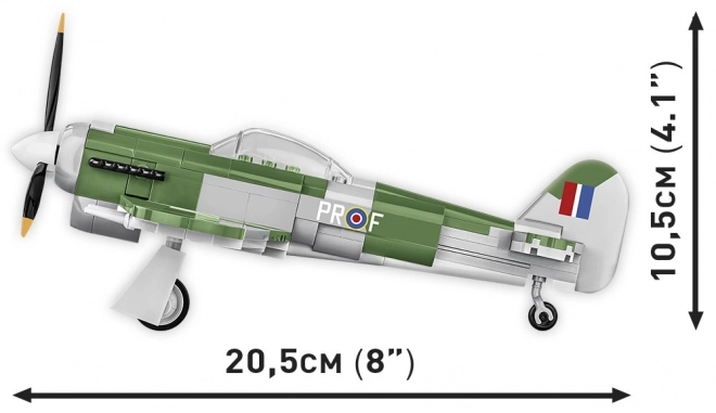 Bouwstenen Hawker Typhoon Mk.1B
