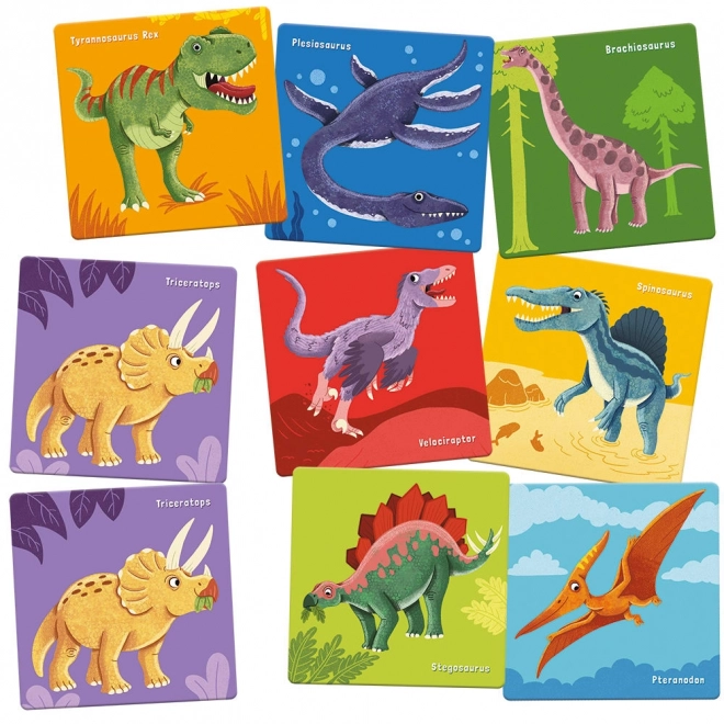 Groot pexeso Dinosauriërs