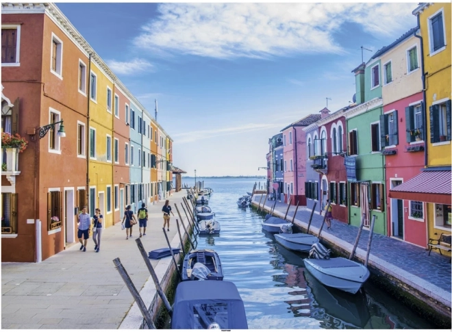 Puzzel Kanaal in Venetië 1000 stukjes
