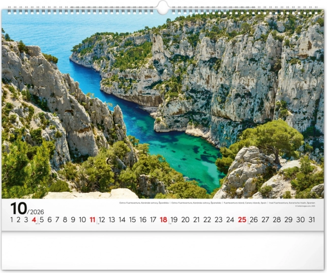 Muurkalender Zee 2026