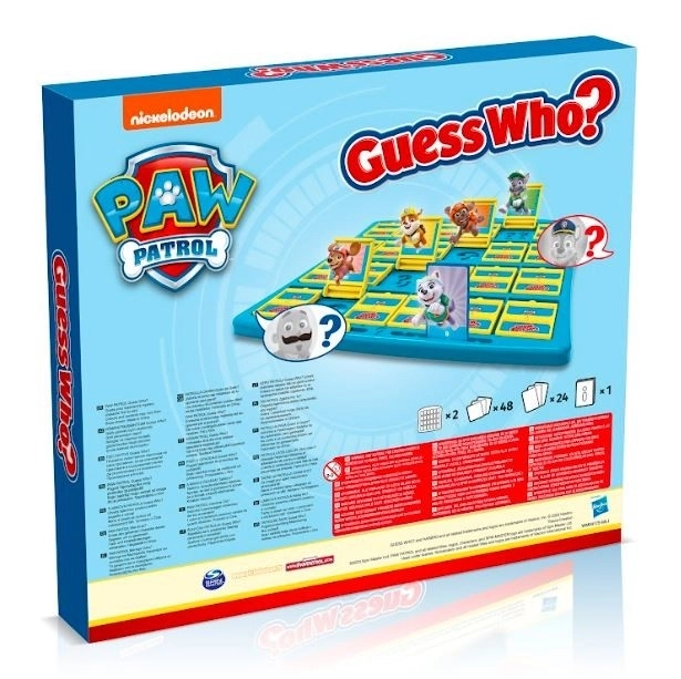 Gezelschapsspel Raad Wie? Paw Patrol