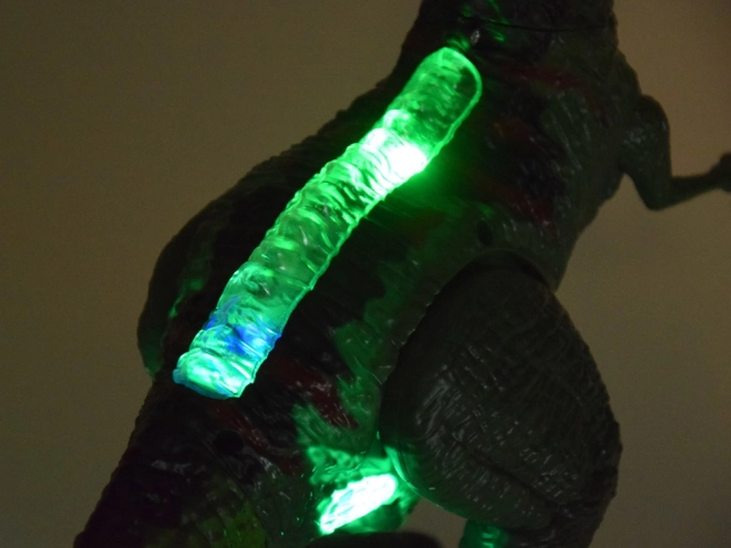 Op afstand bestuurbare dinosaurus met sensor – Groen