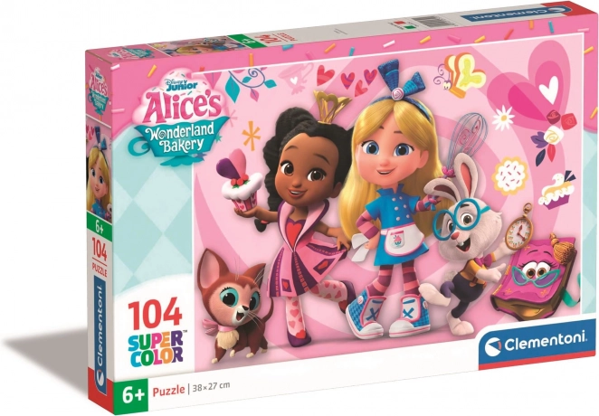 Puzzel Alenka’s bakkerij in Wonderland 104 stukjes CLEMENTONI