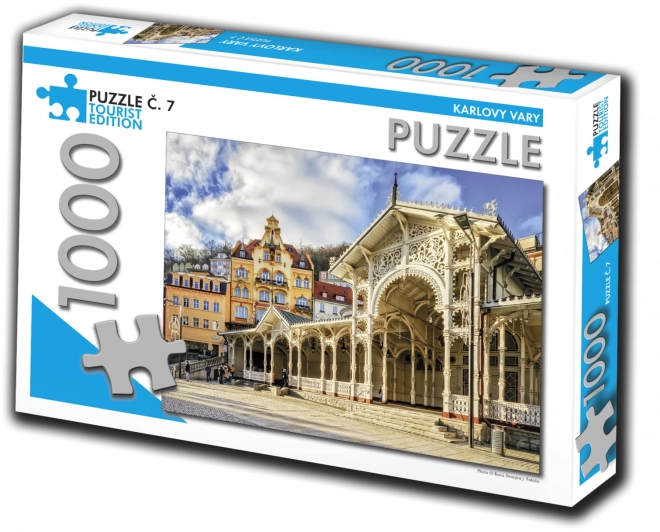 Puzzel Karlovy Vary 1000 stukjes Toeristische Editie