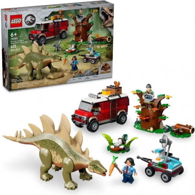 LEGO Jurassic World Dinomissie: Ontdek de Stegosaurus