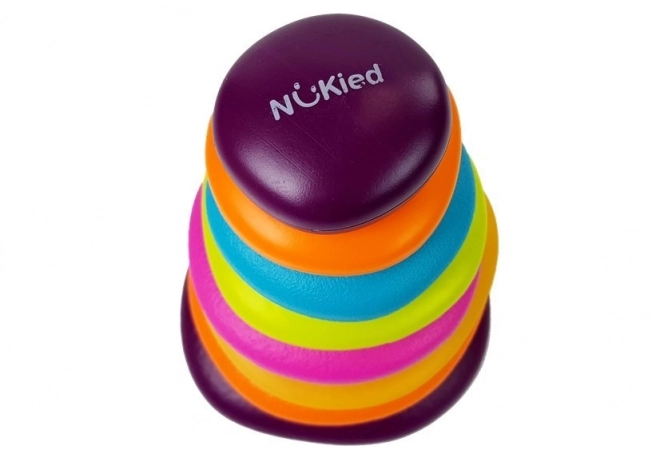 Kleurrijke piramide met ringen voor kinderen