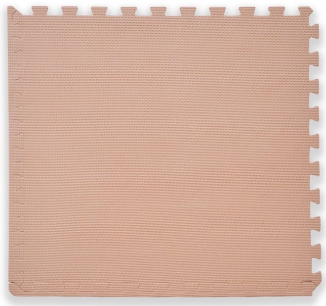 Kinder foam tapijt beige met randen