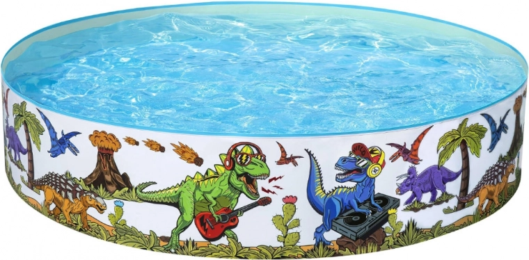 Speels dinosaurusdesign waar kinderen dol op zijn