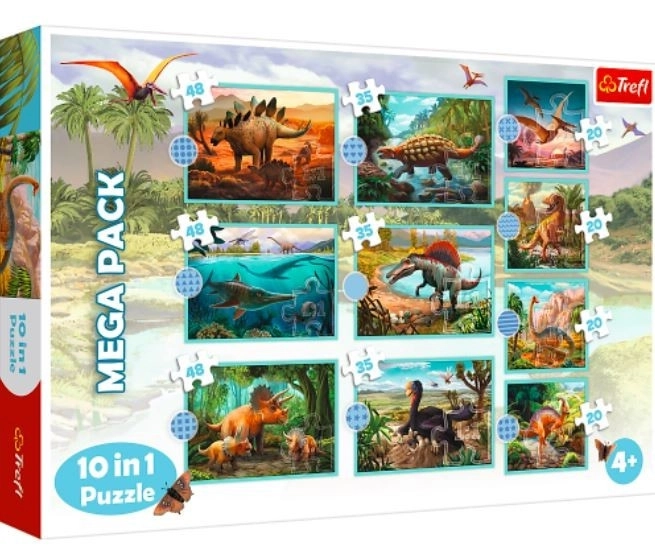 Puzzel Ontmoet de Dinosauriërs