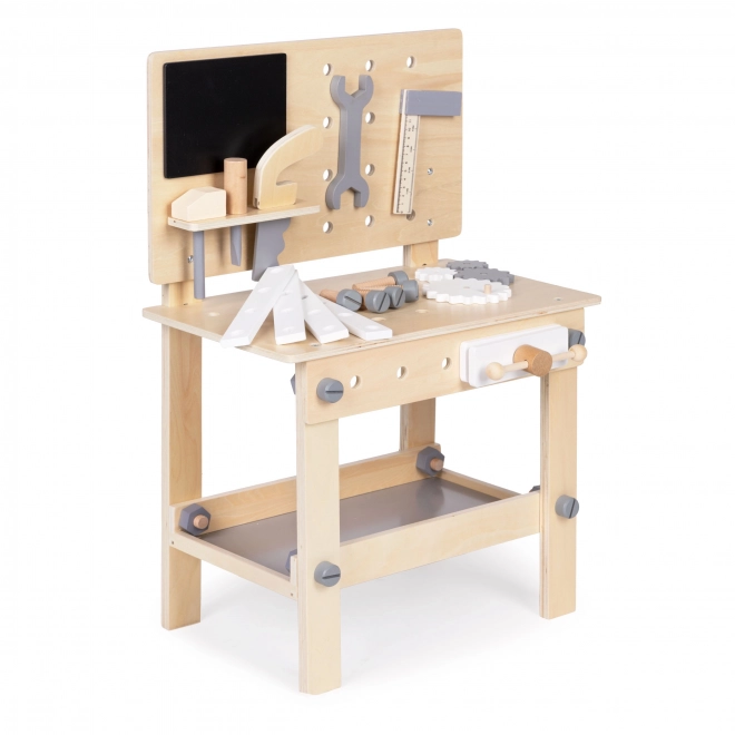 Houten werkplaats voor kinderspeelgoed ECOTOYS