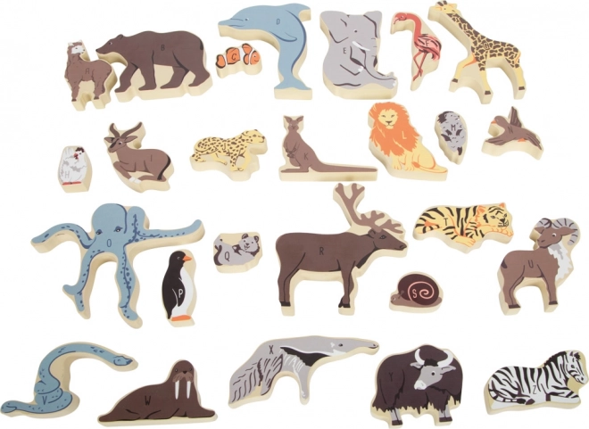 Small Foot Dierenpuzzel letters
