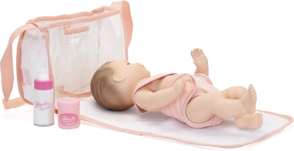 Petitcollin verschoningsset voor poppen met 2-in-1 tasje