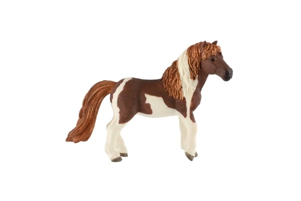 Shetland pony speelgoed van kunststof 12cm in zak