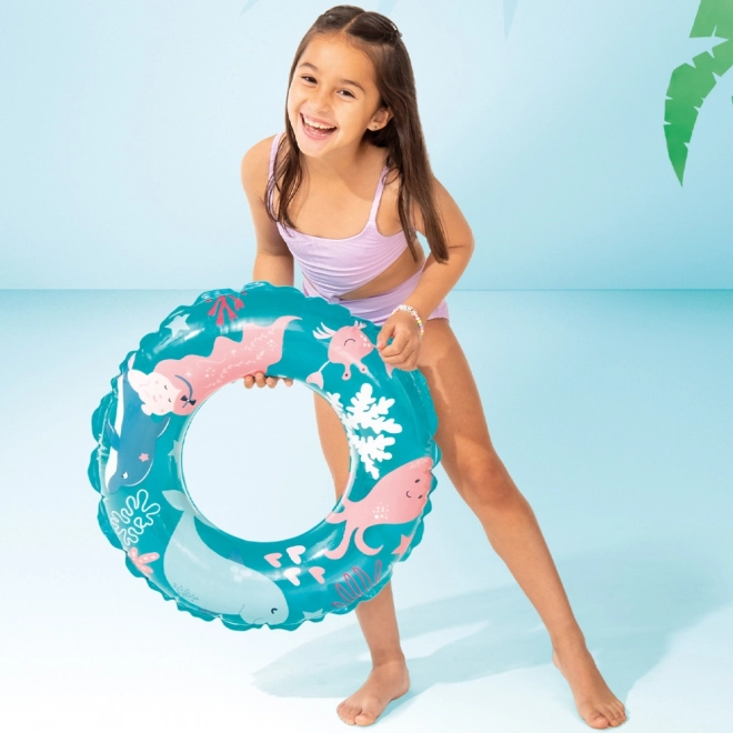 Opblaasbare ring 61 cm in zak 6-10 jaar