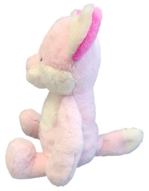 Roze pluchen vos