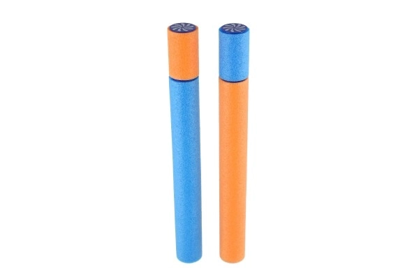 Waterpijp schuim 38cm 2 kleuren 24 stuk in doos