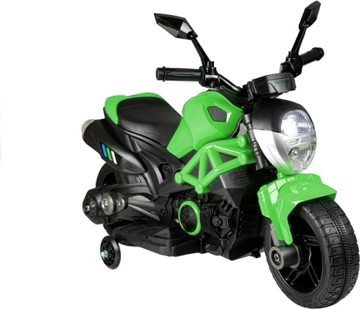 Elektrische kindermotor 6V groen GTM1188