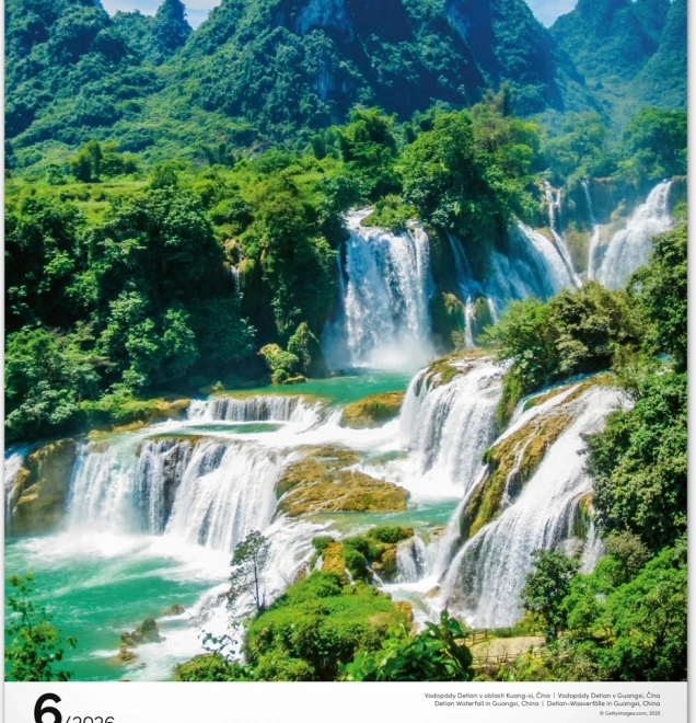 Wandkalender Water 2026